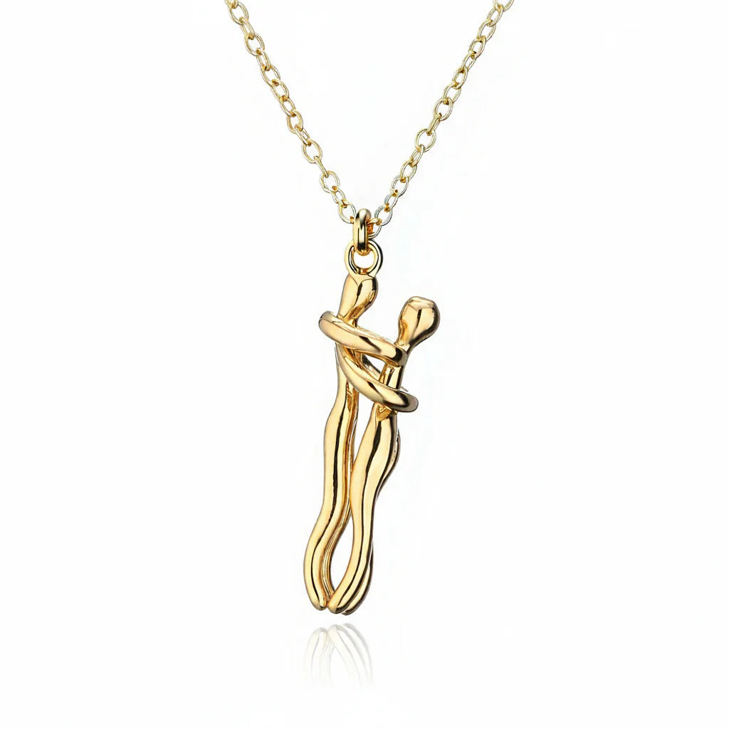 Pendentif  Étreinte Or VELKIOR